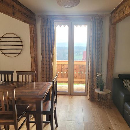 Fantastic View Vineyard Beskid Mountains Gruszow  Kamer foto