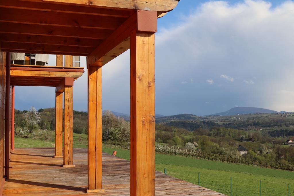 Fantastic View Vineyard Beskid Mountains Gruszow  Buitenkant foto